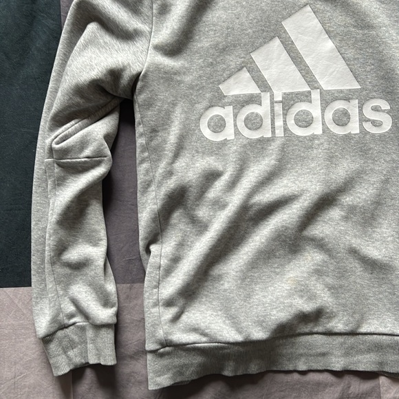 Adidas Crewneck (Grey) - Mens M - Picture 3 of 5